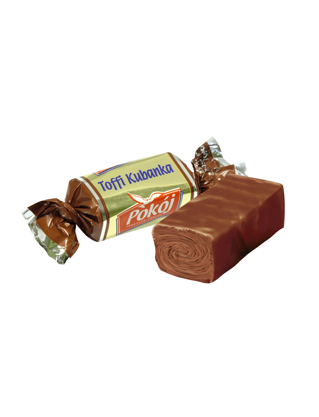 Cukierek toffi Kubanka z kakao Spółdzielnia POKÓJ